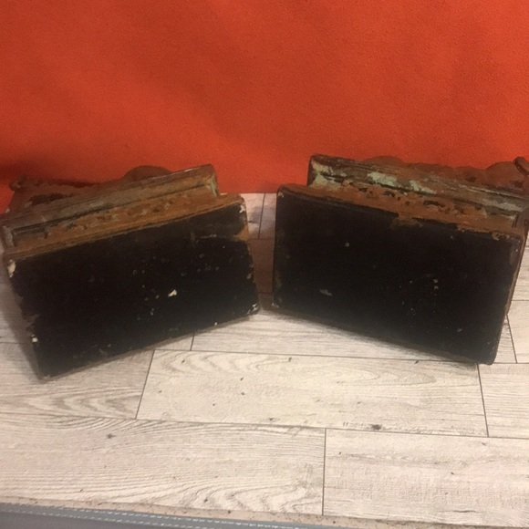 Bulldog Statue set / bookends - Picture 5 of 8